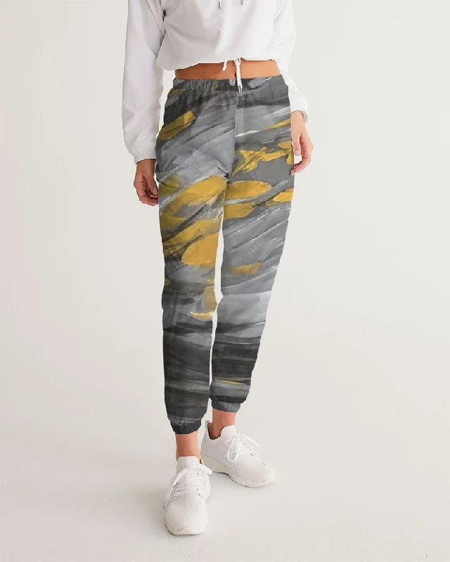 Black Sister Collection [Part 1 ] Women's All-Over Print Track Pants Fashionable Jogger Pants