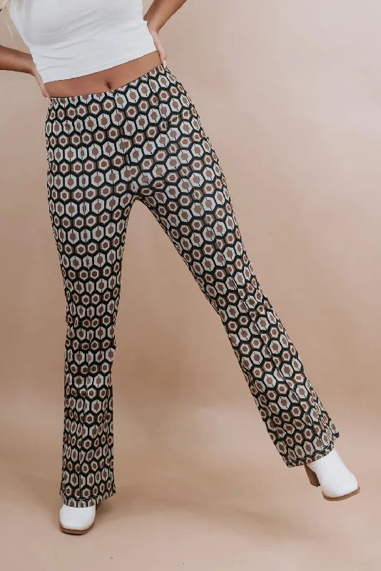 Far Out Retro Pant, Multi Comfortable Denim Pants