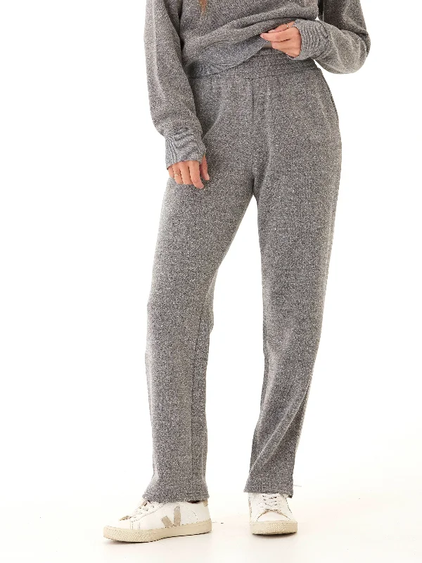 Neve Triblend Fleece Pant Cozy Full-Length Pants