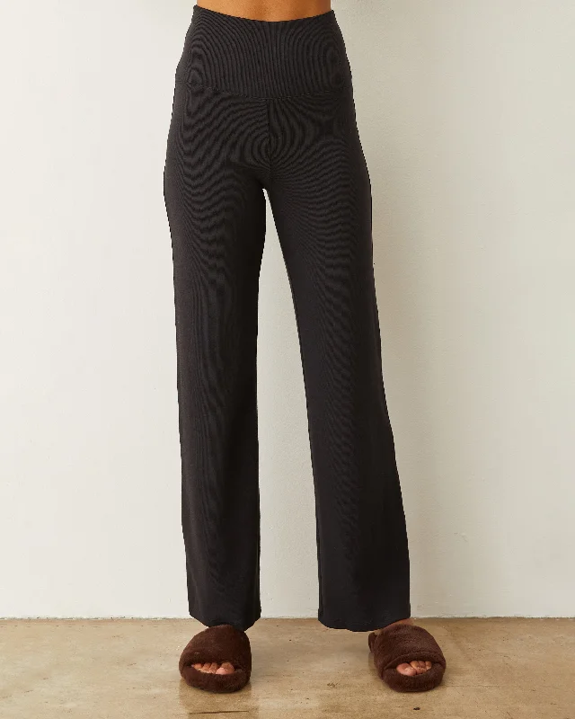 Supima Rib Flare Pant Fashionable Jogger Pants
