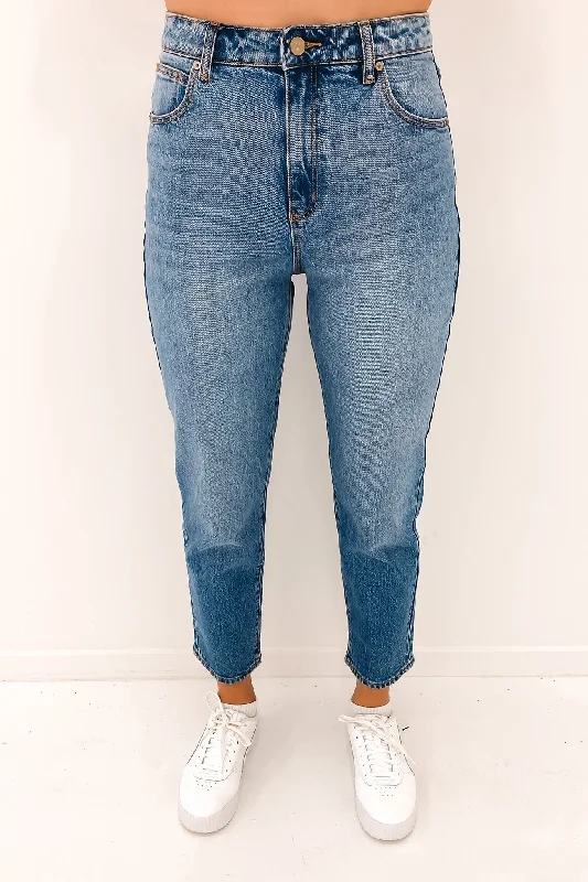 A 94 High Slim Jean Felicia Trendy Paperbag Waist Jeans