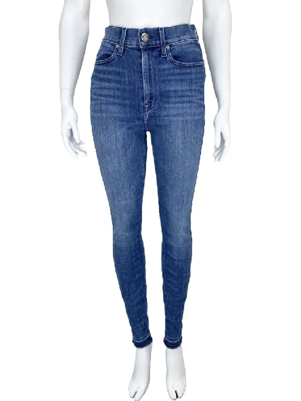 AYR, Women's The Riser Jean, Neon Jupiter, Size 27 (4) Stylish Relaxed Fit Skinny Jeans