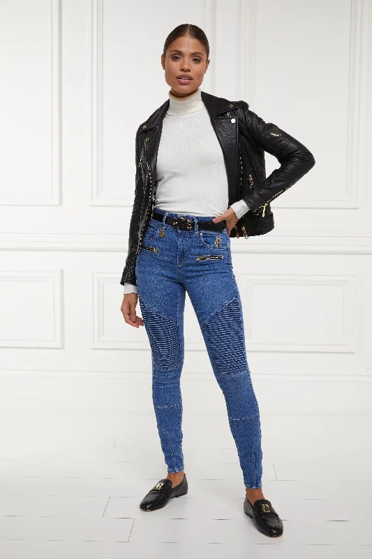 Biker Jean (Denim) Comfortable Stretch Denim Jeans