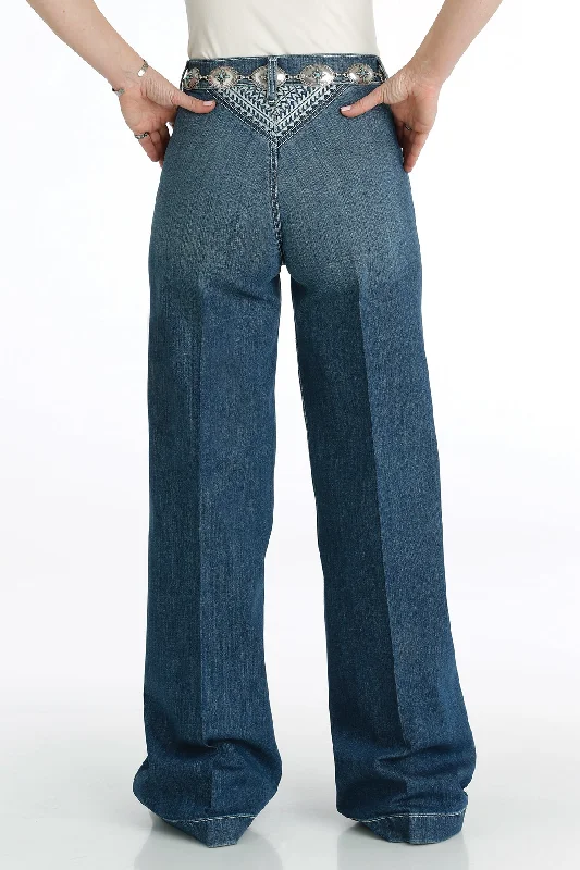 Women's Cruel Girl Skylar Wide Leg Jean #CB72854001 Stylish High-Rise Mom Jeans