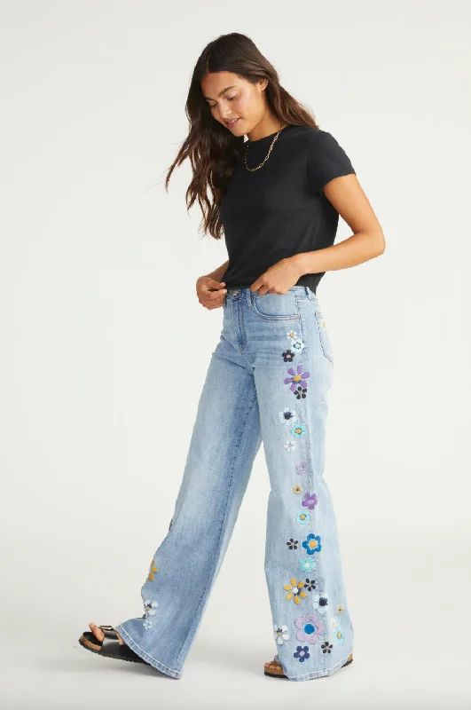 Driftwood Mona X Boogie Nights Jean Trendy Cut-Off Denim Shorts