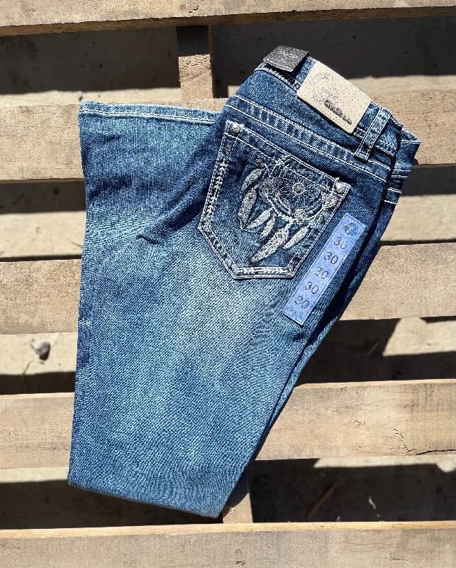 EB51778 Grace in La Dreamcatcher Jean Fashionable Bootcut Jeans