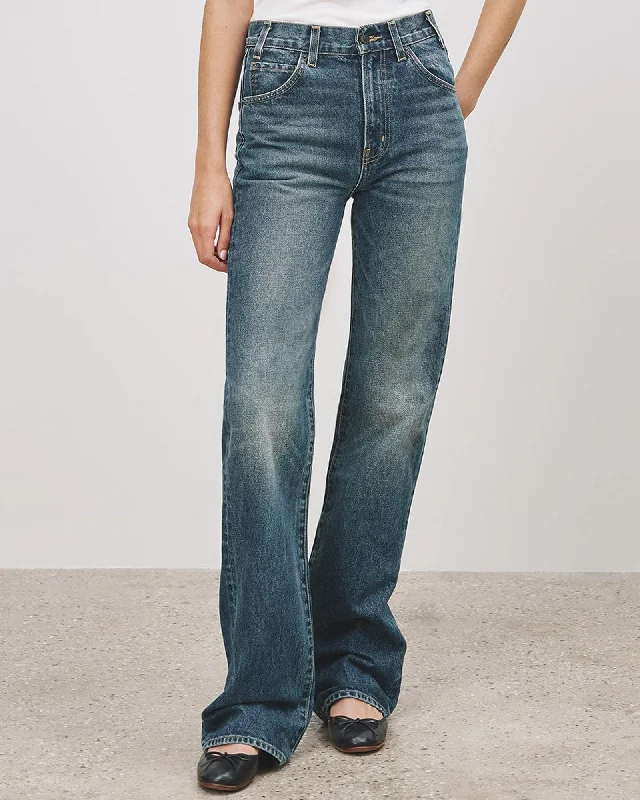 Joan Jean Comfortable Faded High-Rise Jeans