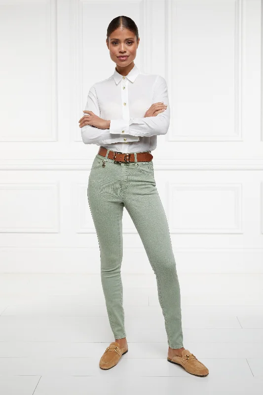 Jodhpur Jean (Sage) Chic Ripped Jeans