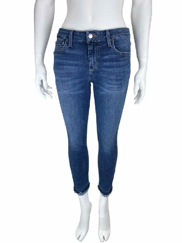 Joe's, Women's Flawless The Markie Skinny Crop Jean, Medium Indigo, Size 27 (4) Comfortable Stretch Denim Jeans