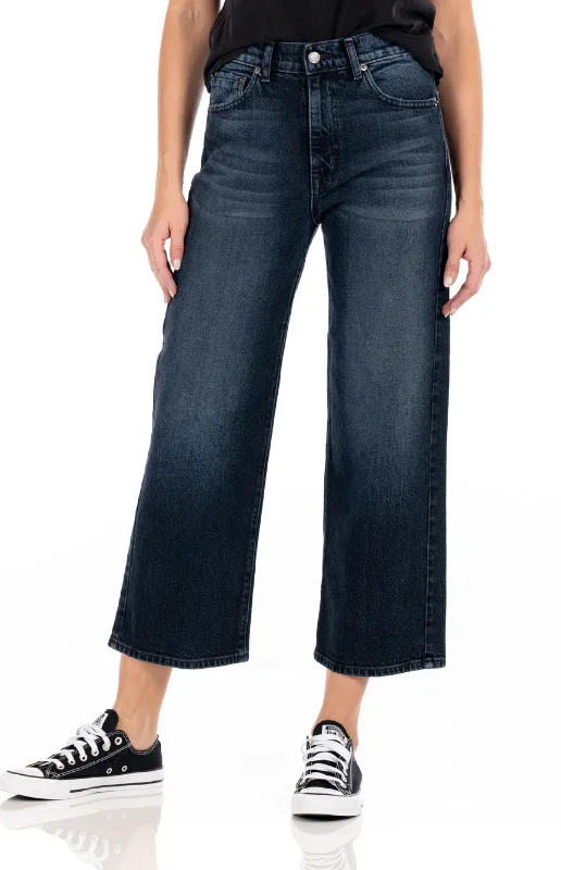 SAVANNAH WIDE LEG JEAN IN HARTFORD Comfortable Low-Rise Jeans