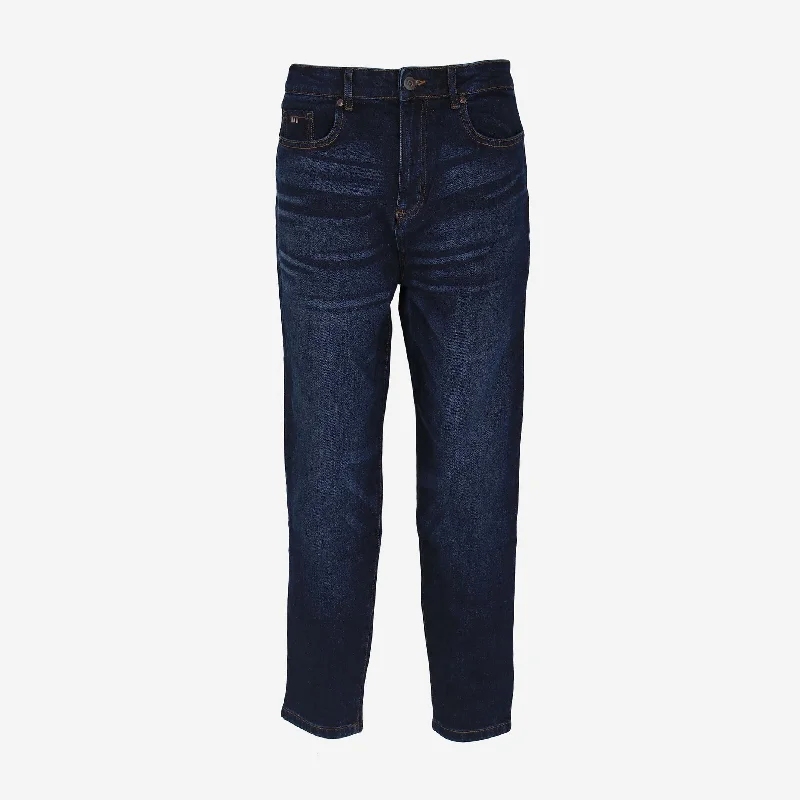 LADIES MOM JEAN Cozy Relaxed Fit Denim Jeans