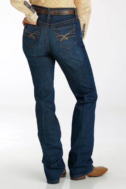 Women's Cinch Straight Leg Emerson Jean #MJ84052001 Cozy Relaxed Fit Denim Jeans
