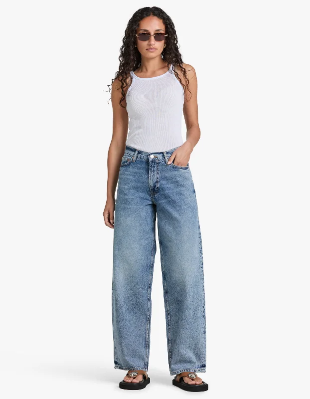 Harper Jean - Authentic Stylish Stone-Wash Denim Jeans