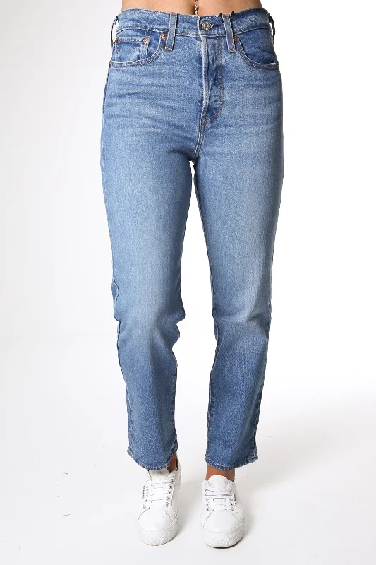 Wedgie Straight Jean Jive Sound Elegant High-Waisted Flared Jeans