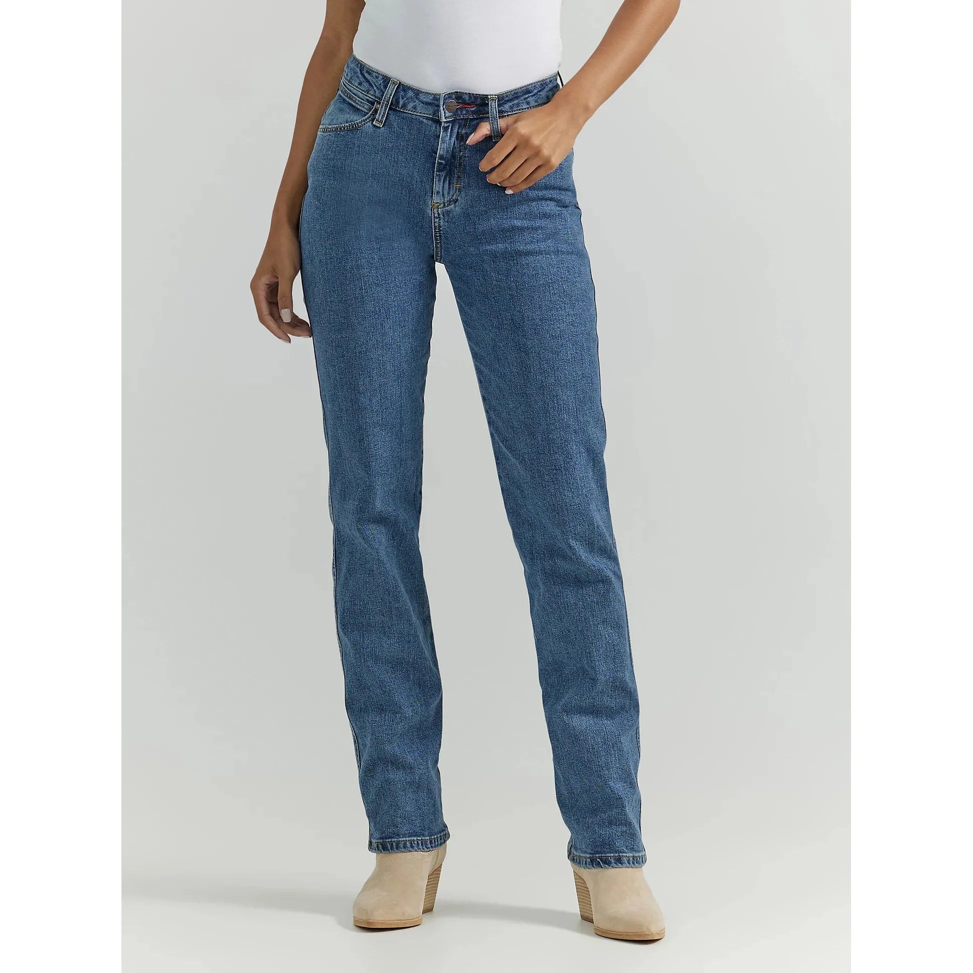Wrangler Cowboy Cut Slim Fit Stretch Jean (Stonewash) Stylish Stone-Wash Denim Jeans Wrangler Cowboy Cut Slim Fit Stretch Jean (Stonewash) Stylish Stone-Wash Denim Jeans