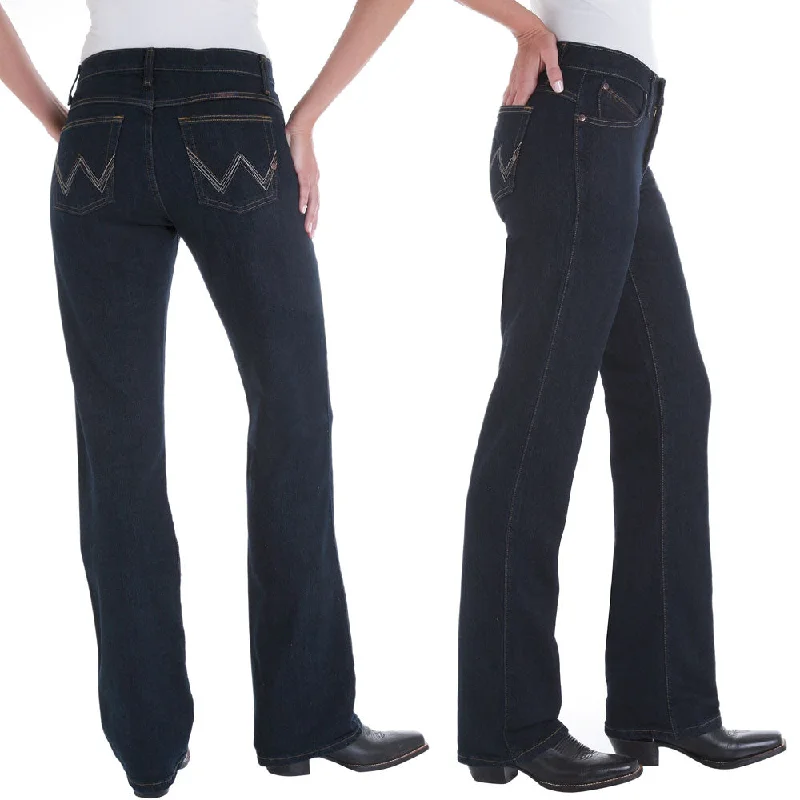 Wrangler WRQ20DD36 Q Baby Jean Comfortable Mid-Rise Jeans