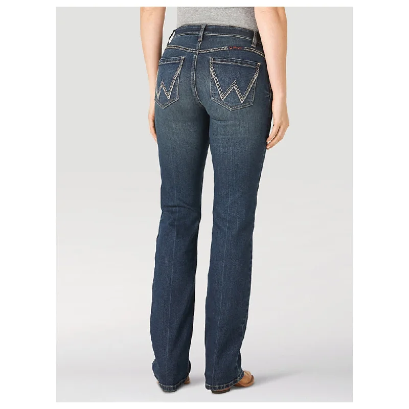 WRS40YE Wrangler Women's Shiloh Ultimate Riding Jean - Emma Classic Slim Fit Jeans
