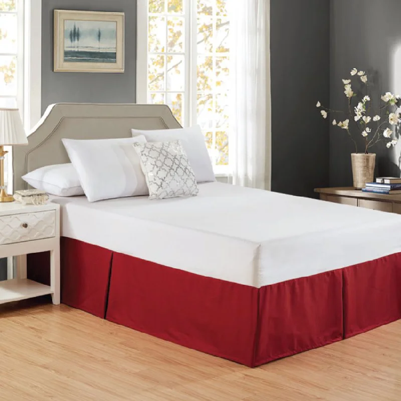 Ryotei Tailored Bed Skirt | Queen Bed Skirt modal blend skirt