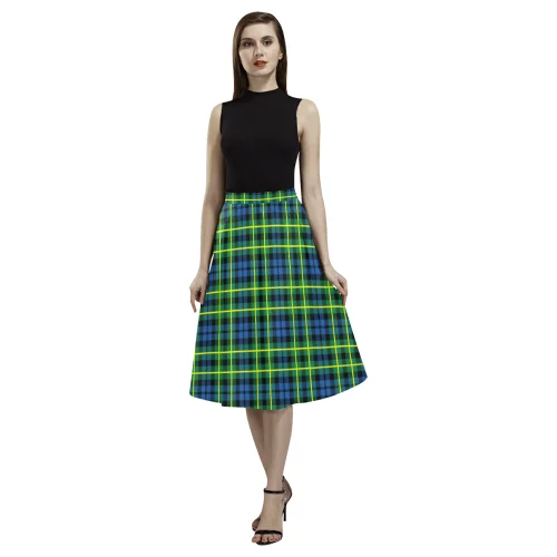 Campbell of Breadalbane Ancient Tartan Aoede Crepe Skirt lace skirt intricate