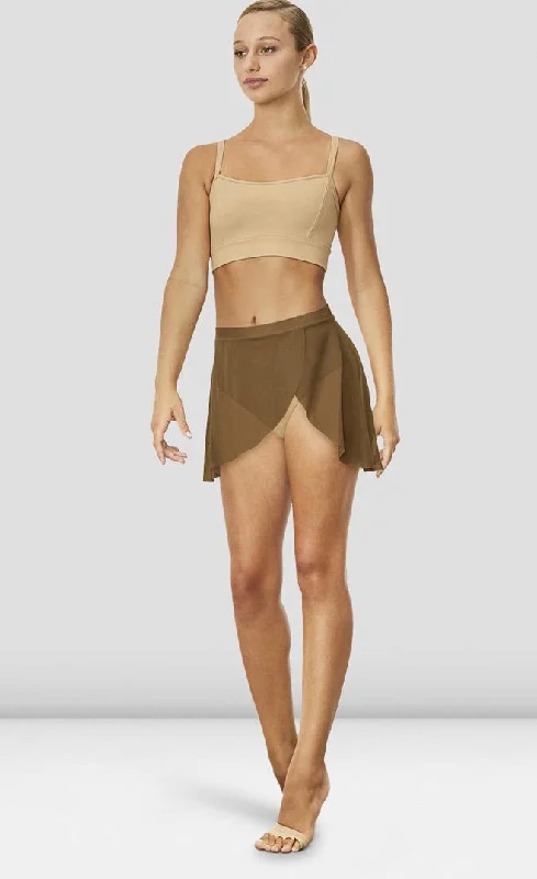 Bloch Jaylyn Wrap Front Skirt lace skirt romantic