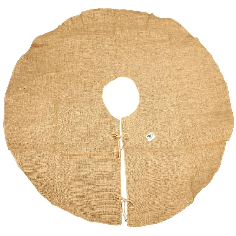 Natural Burlap Christmas Tree Skirt, Round, 60-Inch denim skirt stylish