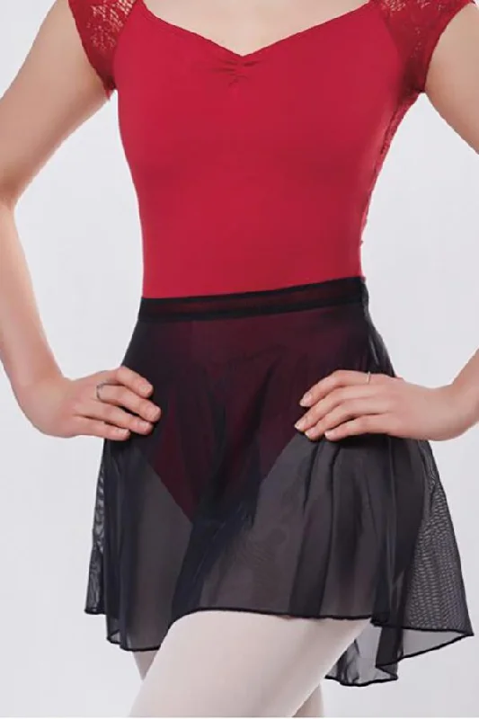 Sansha Dance Hera Pull On Skirt Adult 55BO1015 asymmetrical skirt cut