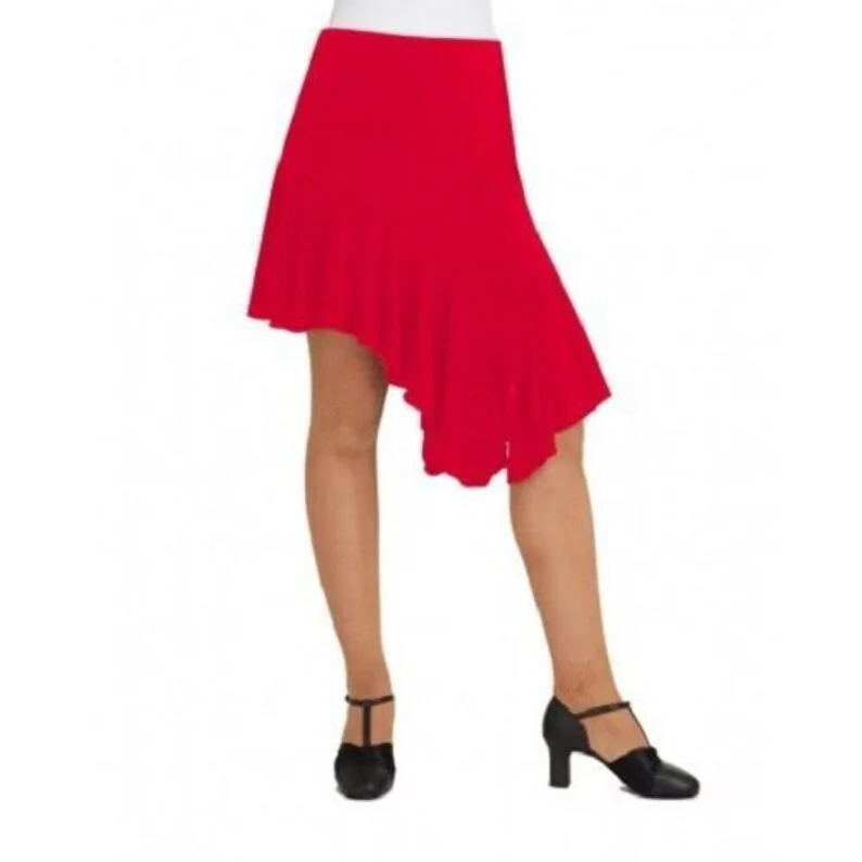 Short Ruffle Salsa Skirt chiffon skirt lightweight