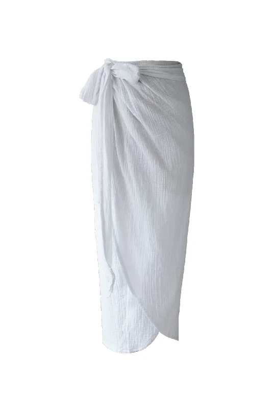 Tatiana Skirt White modal blend skirt